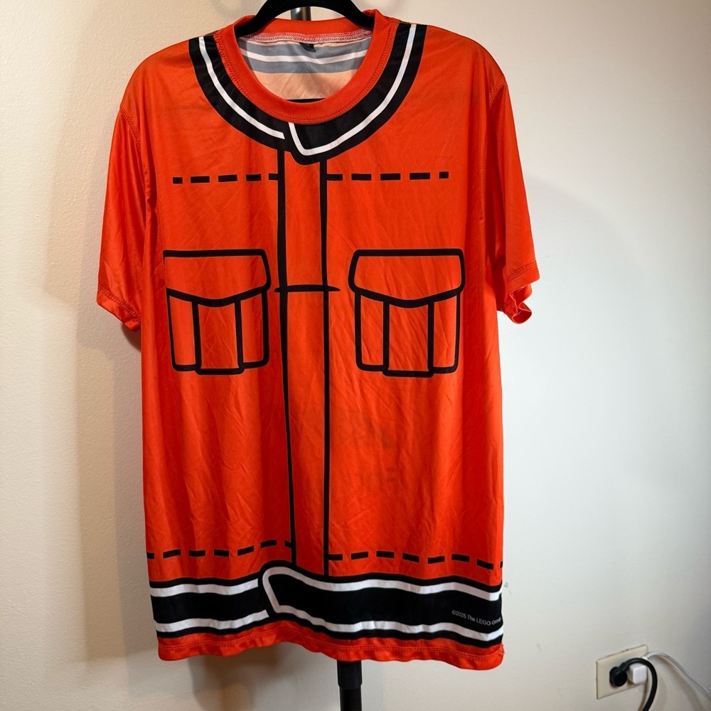 Lego Formula 1 Orange Graphic Short Sleeve Tee - Picture 2 of 5